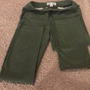 Army green pants